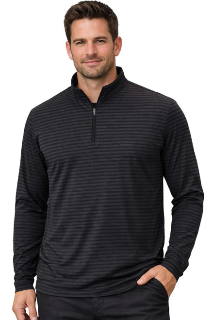 Men's Sustainable Poly/Spandex Quarter Zip 