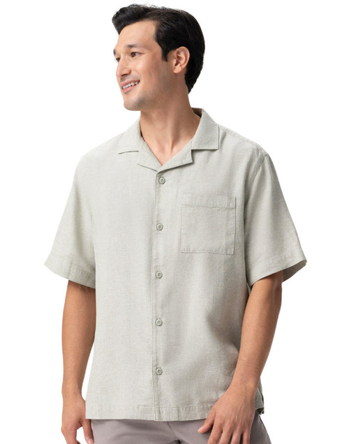 Men's Coastal Collection Hemp/Tencel Camp Shirt