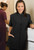 Ladies Housekeeping Polyester Solid Color Tunic