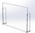 Restaurant Protective Barrier Sneeze Guard 32" X 24" with Side Shields for Increased Protection and Stability (CUSTOM ORDER)