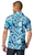 Unisex Tropical Leaf Server Camp Shirt