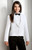 Ladies White One Button Shawl Eton Jacket