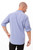 Men's Modern Roll-Up Restaurant Chambray Shirt