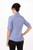Ladies Modern Roll-Up Restaurant Chambray Shirt
