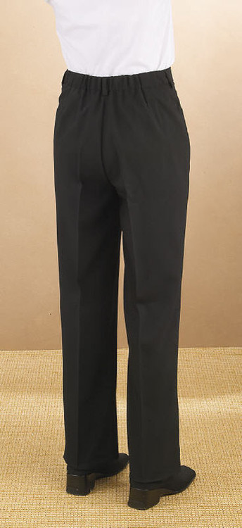 Ladies Value Polyester Flat Front Comfort Fit Pant