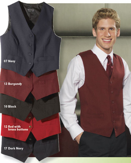 Men's Value Vest - 5-Button Uniform Vest