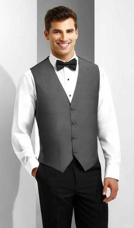 Men's Restaurant 4-Button Carlyle Vest - Sharper Uniforms