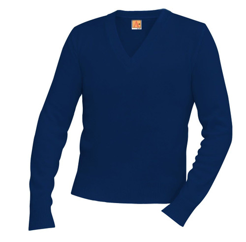 Everyday Unisex 2 Pack V-Neck School Jumper - Royal Blue