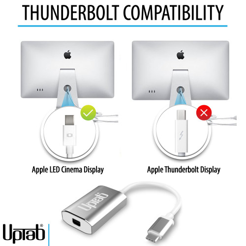 Up 30cm Adaptateur Thunderbolt 2 vers Thunderbolt 2, câble mini displayport  mâle vers femelle, convertisseur pour apple iMac MacBook Pro Air hdtv