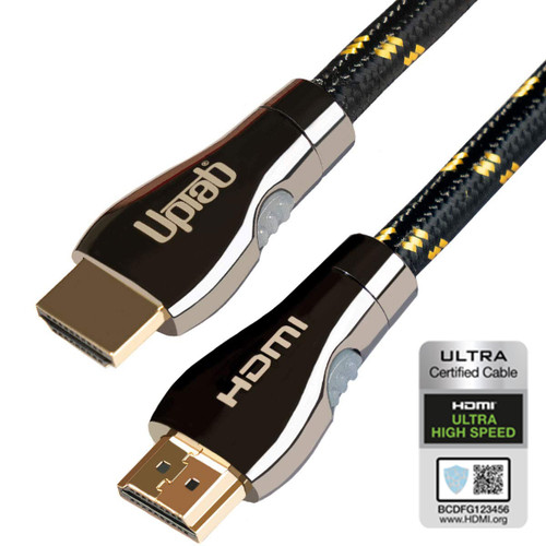 Câble HDMI 2.1 8K 60Hz 48Gbps HDR eARC ALLM Dolby 3m - Audiophonics