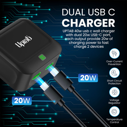 Chargeur USB Original avec connecteur de Port de charge rapide