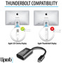 UPTab USB-C (Type C) to Mini DisplayPort Adapter 4K@60Hz - Graphite - Apple Cinema Display support