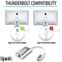 UPTab USB-C (Type C) to Mini DisplayPort Adapter 4K@60Hz - Silver - Monitor Support