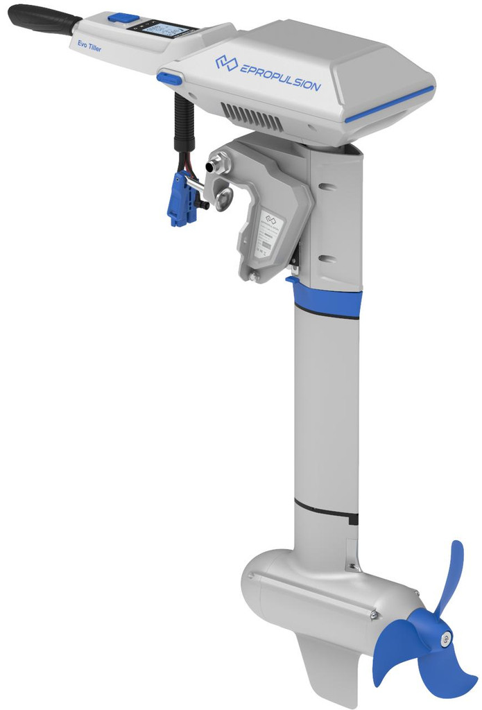 ePropulsion Electric Outboards | Navy 6.0 Evo Tiller Shortshaft