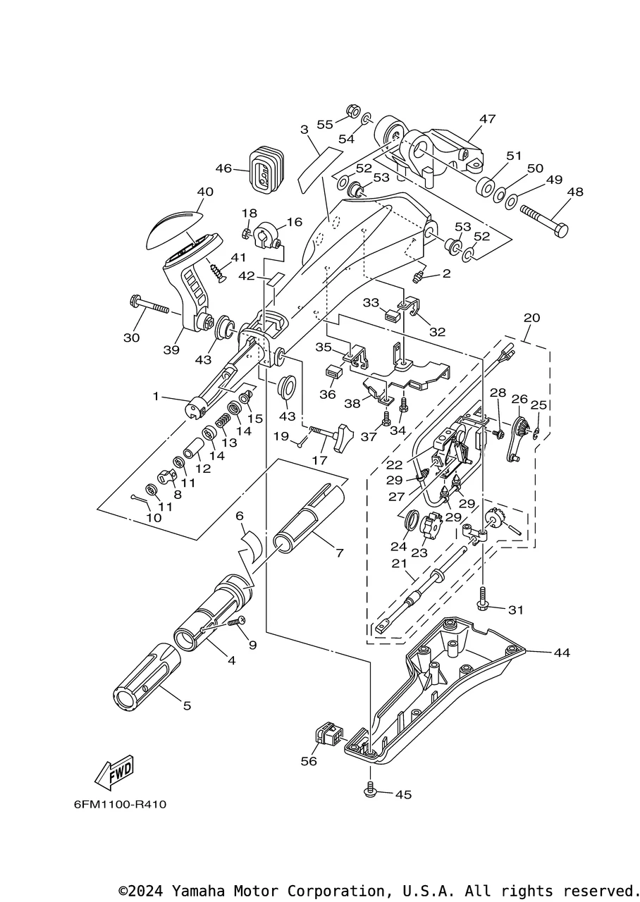 Yamaha Screw, With Washer(6H2) | 97985-06216-00 - RJ Nautical