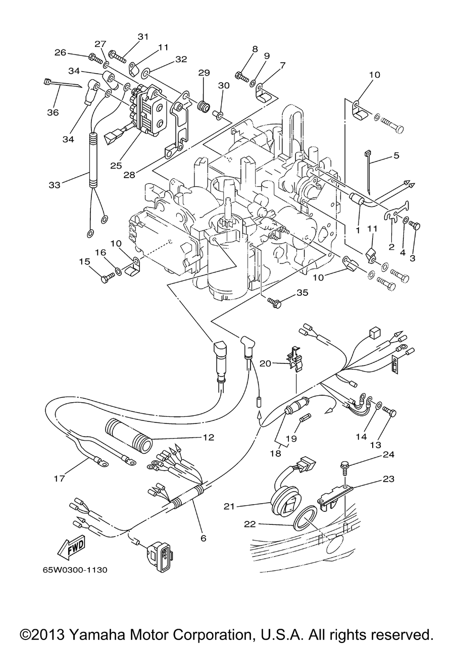 Yamaha Tube | 6N7-83557-00-00 - RJ Nautical