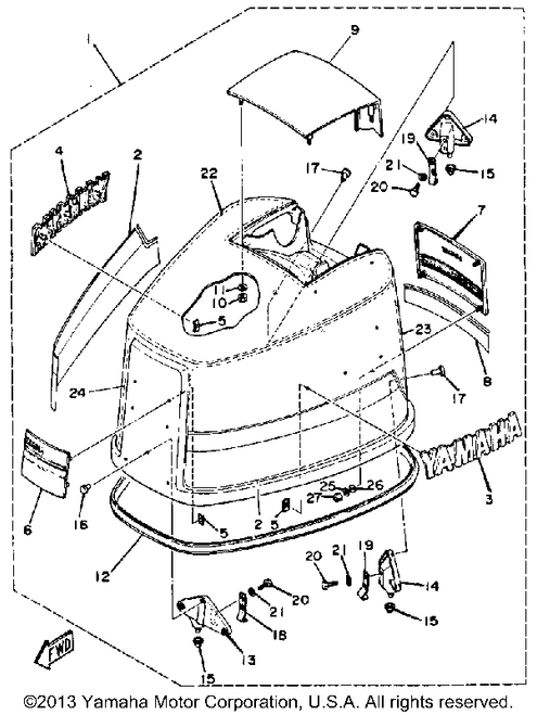 Yamaha Washer, Plate (8A4) | 90202-06058-00