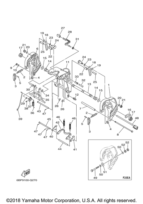 Yamaha Pin (663) | 90243-04007-00