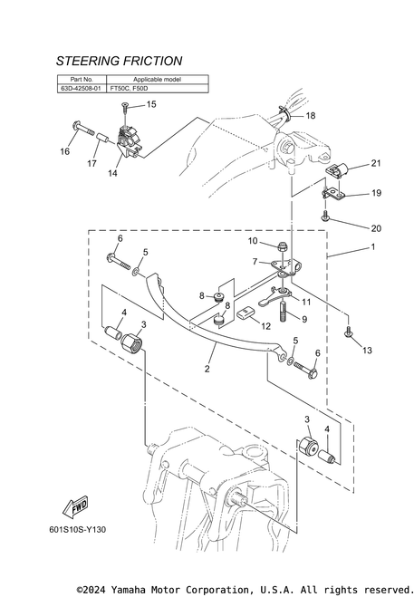 Yamaha Collar(61N) | 90387-06M26-00