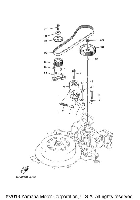 Yamaha Hose (L30) | 90445-15002-00