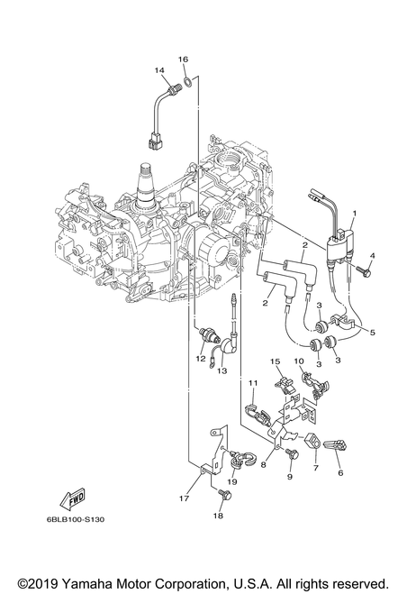 Yamaha Clamp | 90464-09018-00