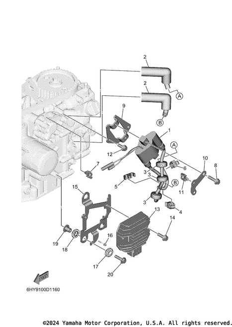 Yamaha Clamp(4Gy) | 90464-11121-00