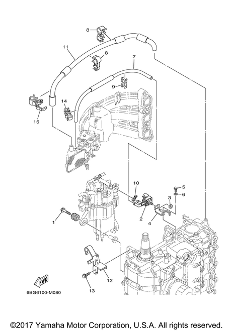 Yamaha Clamp(6H1) | 90464-11M24-00