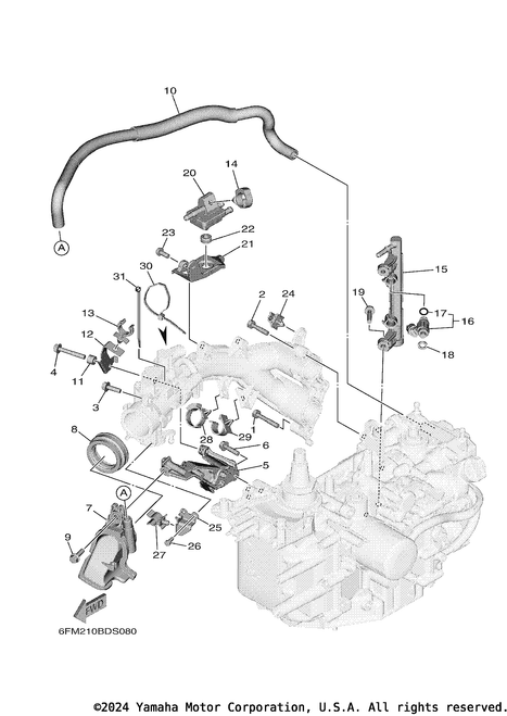Yamaha Clamp | 90464-12015-00