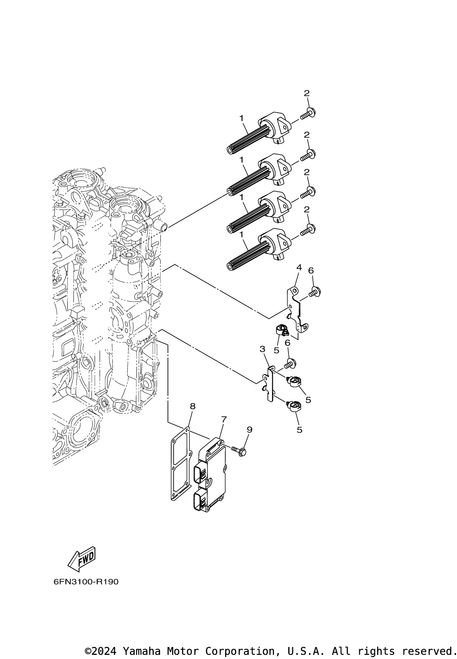 Yamaha Clamp | 90464-13249-00
