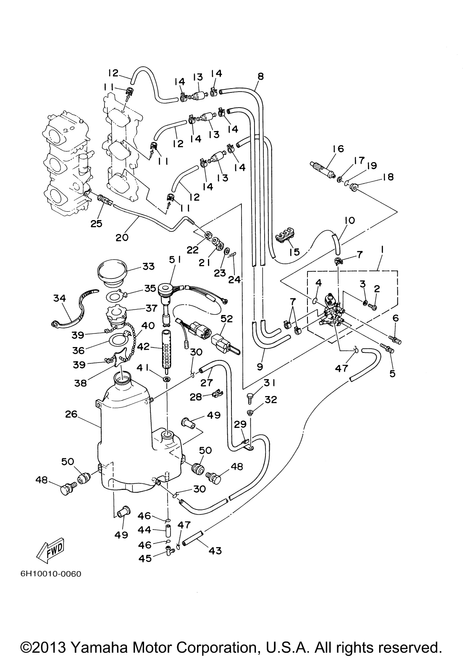 Yamaha Clamp(6H1) | 90465-11M27-00