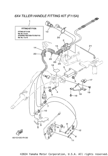 Yamaha Clamp | 90465-13M30-00