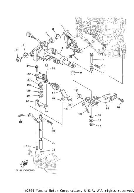 Yamaha Clip | 90468-180A0-00