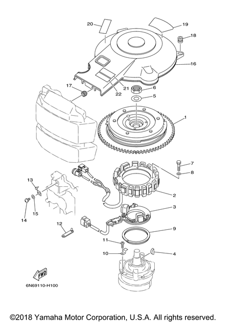 Yamaha Grommet (6A0) | 90480-12M11-00
