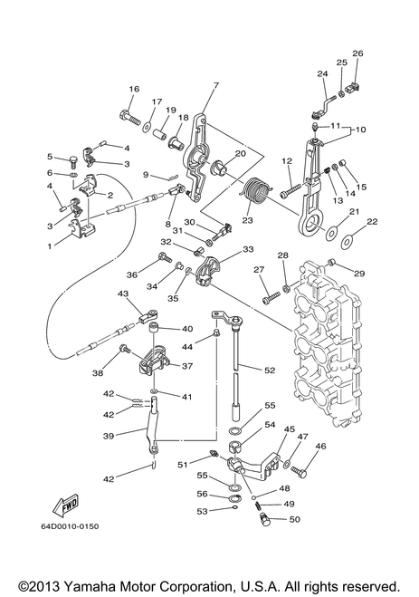 Yamaha Spring, Compression (688) | 90501-16M12-00