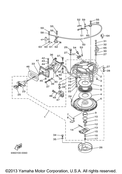 Yamaha Spring Torsion 616436420000 | 90508-12015-00