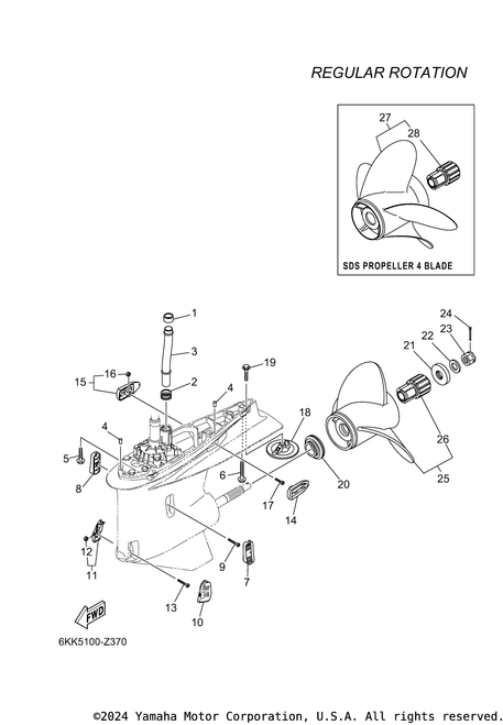Yamaha Bolt,Socket | 91380-05020-00