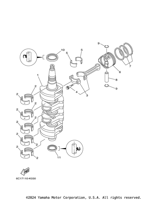 Yamaha Oil Seal | 93102-43004-00