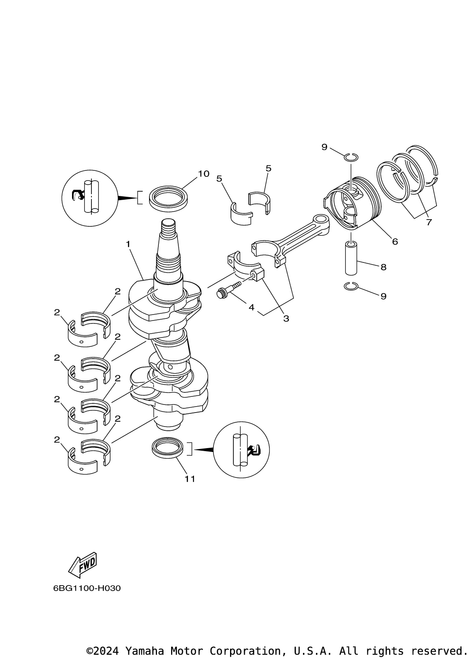 Yamaha Oil Seal(62Y) | 93102-43M42-00