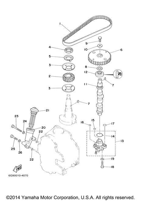 Yamaha O-Ring (6G8) | 93210-10M61-00