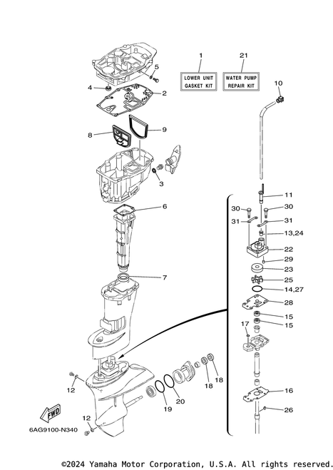 Yamaha O-Ring (683) | 93210-57M09-00