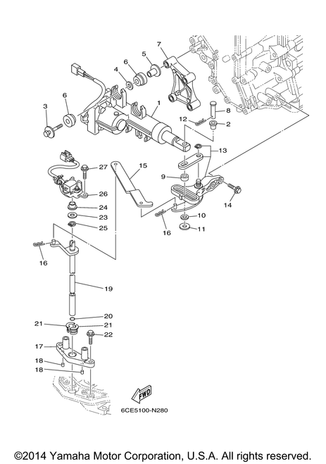 Yamaha Circlip | 93410-10082-00
