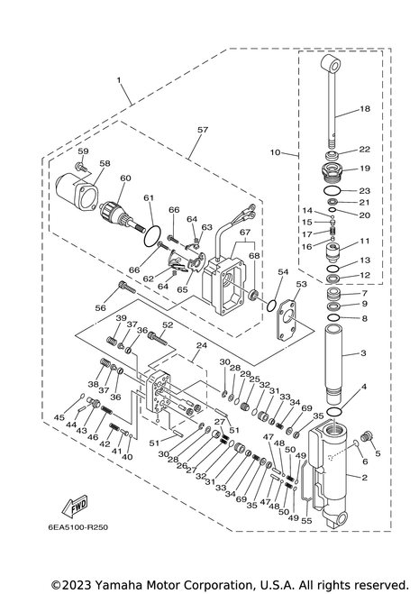 Yamaha Pin,Dowel(296) | 93606-14081-00