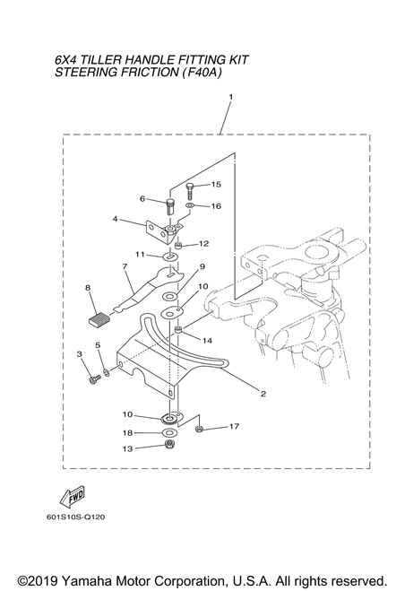 Yamaha Bolt, Hexagon | 97095-05020-00