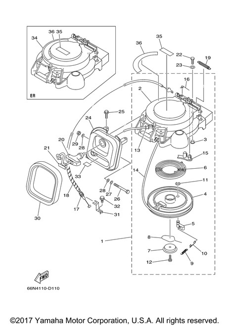 Yamaha Bolt(62Y) | 97095-06090-00