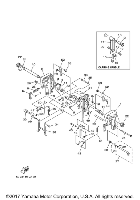Yamaha Screw, Pan Head(6B0) | 97885-06025-00