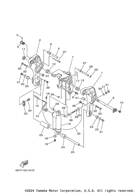 Yamaha Bolt, Hexagon Deep Recess | 97D95-10050-00