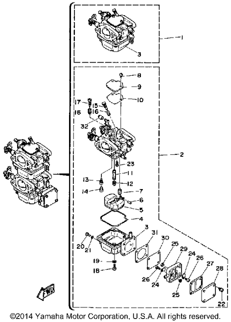 Yamaha Screw, Pan Head (686) | 98580-04012-00