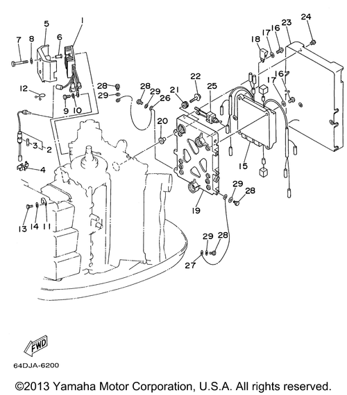 Yamaha Screw Pan Head | 98580-06020-00