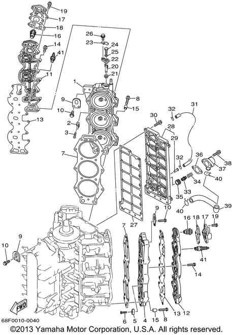 Yamaha Bkr6Es-11  Ngk 4Pk | BKR-6ES11-00-00