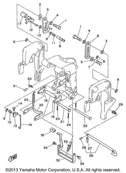 Yamaha Washer, Friction 1 | 676-43132-00-00